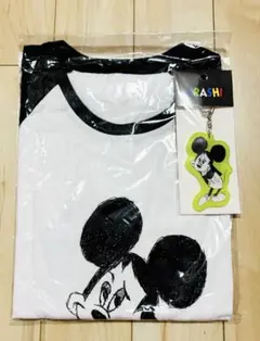 【新品未開封】嵐 展覧会 ミッキー ラグランTシャツ キーチェーン 相葉雅紀