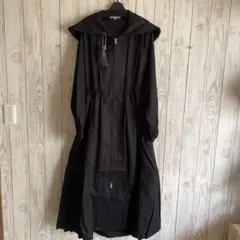 新品　M_ WRAP LONG 定価¥1万9800円　ロングコート　黒