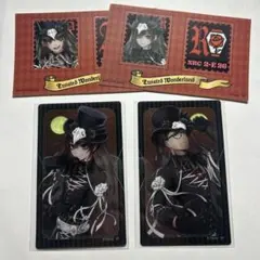 ツイステ リドル トレイ メタルクリアカード メタカ Halloween