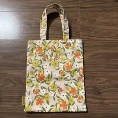 Jocomomolaビニールコーティングトートバッグ　外寸　32㎝×26㎝