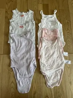 ユニクロ　ロンパース肌着 7点セット