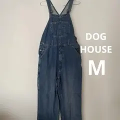DOG HOUSE デニムオーバーオール M
