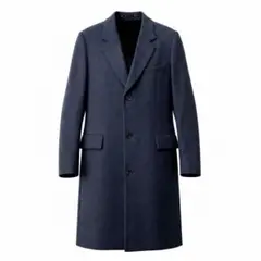 Paul Smith ピュアカシミヤ チェスターコート M ネイビー ブルーのサムネイル