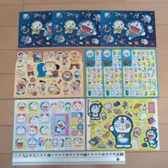 非売品含★2012年2016年ドラえもん ステッカー9シートセット（平成レトロ）