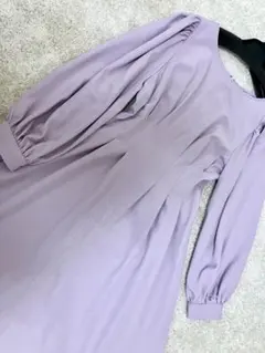 【1/18まで限定過去最大値引】アンド クチュール ワンピース 長袖 Aライン