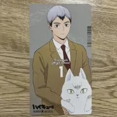 ハイキュー!! 北信介 アニメイト マスコットキャラ フェア 特典 カード