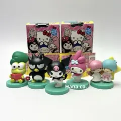 【クロミ・マイメロ込】チョコエッグ サンリオ 5種セット 箱・リーフレット付