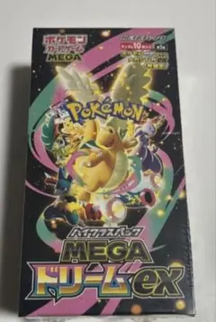 シュリンク付きポケモンカードMEGA ハイクラスパック　ドリーム ex　1BOX