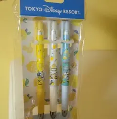 東京ディズニーリゾート ゲルインキボールペン 3本セット