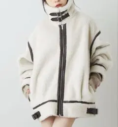 ボアジャケット ムートンコート