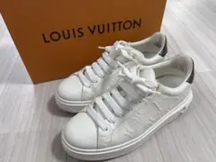 LOUIS VUITTON タイムアウトライン スニーカー モノグラム エンボス
