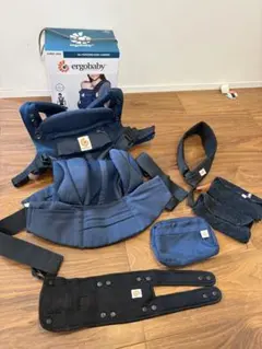 Ergobaby エルゴ　Omni 360 ミッドナイトブルー　メッシュのサムネイル