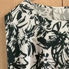 極美品＊ダーマコレクション 綿麻 ブラウス 9AR シャーリング袖