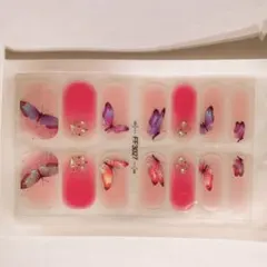 3Dネイルシール ランダム　ジェル風 デザイン