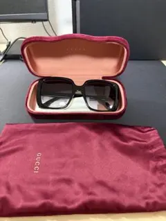 極美品】GUCCI グッチ サングラスGG0562SK 003 ブラック - メルカリ