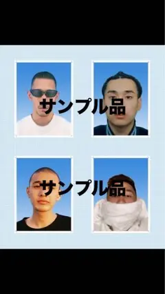 証明写真 4名分(IO、Kohjiya、KEIJU、kidfresino)