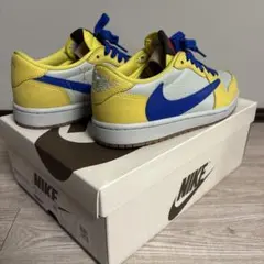 トラビススコット NIKE エアジョーダン カナリー 23.5cm