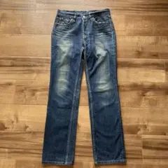 リーバイス527 Levis W30 フレア ブーツ 青 古着 ヒゲ 21638 - メルカリ