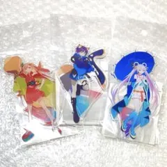 【公式品】　超かぐや姫！　劇場グッズ　アクリルスタンド　かぐや＆彩葉＆ヤチヨ