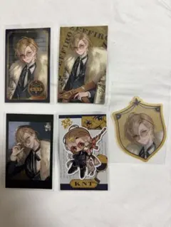 風楽奏斗　ランダムチェキ風カード　特典　5点セット　にじさんじ