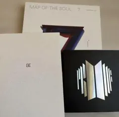 BTSアルバム3点セット　トレカ、シール、ミニポスター付き