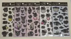 サンリオキャラクターズ キラキララインストーンシール ５枚セット