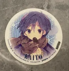 ボカロ　KAITO ホログラムステッカー 夢ノ内イラスト