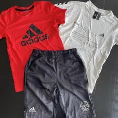 adidas ジュニア用 スポーツウェア ３点セット