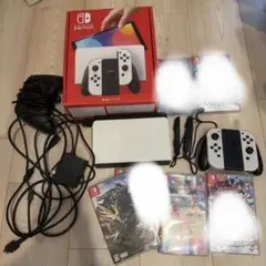 Nintendo Switch 有機ELモデル 本体 カセットセット