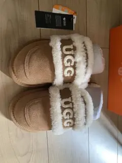 【お盆限定価格】UGG ムートン スリッポン ブラウン