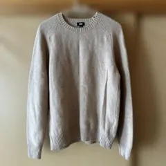 UNIQLO プレミアムラムクルーネックセーター ベージュ セーター L