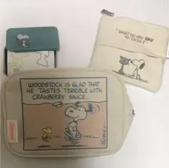 スヌーピー Coleman ポーチセット