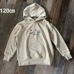 Right-on. テディベアパーカー　　ベージュ 120㎝