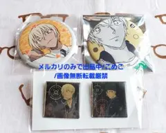 名探偵コナン　安室透　缶バッジピンズセット