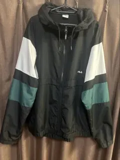 未使用 FILA メンズ ウインドジャケット 撥水裏トリコットウィンドジャケットのサムネイル