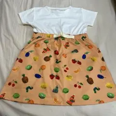 (お値下げ)グラニフはらぺこあおむし　半袖ワンピース