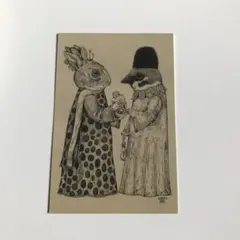 ボリス雑貨店 ヒグチユウコ 【額装】複製画 啓示 (CIRCUS終幕） - メルカリ