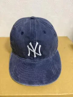 極美品】beams別注 newera loopwheeler navy - メルカリ