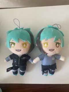 ツイステッドワンダーランド　フロイド　ジェイド　ぬいぐるみ　運動着