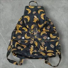 廃盤品☆ヒステリックグラマー 90年代 デニムバックパック チェリー柄