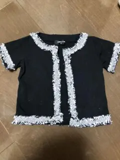 コムサイズム　90 カーディガン ボレロ