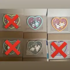 ぽん様専用 TWICE LOVELYS × SANRIO クリアラバーコースター