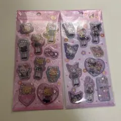 サンリオ　シャカシャカシール　ハローキティ　クロミ　マイメロディ　香り玉入　2枚