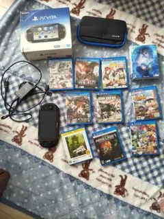Sony PS Vita 本体 + ゲームソフト11本