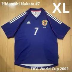 2002日韓ワールドカップ 日本代表レプリカユニフォーム 小野伸二モデル
