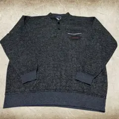ダンロップ DUNLOPポロシャツ 長袖 ロング XL トップス 裏起毛のサムネイル