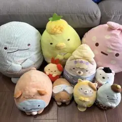 すみっコぐらし ぬいぐるみ マスコット 大量まとめ売り 24点セット