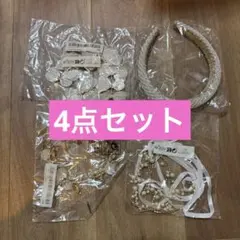 SHEIN ヘアアクセサリー まとめ売り カチューシャ パール 花 ブライダル