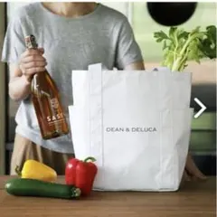 DEAN & DELUCA　マーケットトートバッグ Ｌサイズ