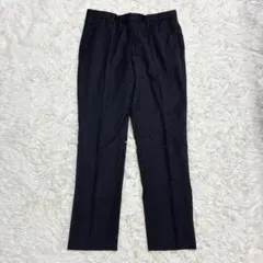 美品】JIL SANDER ウール タック スラックス ブラック L - メルカリ